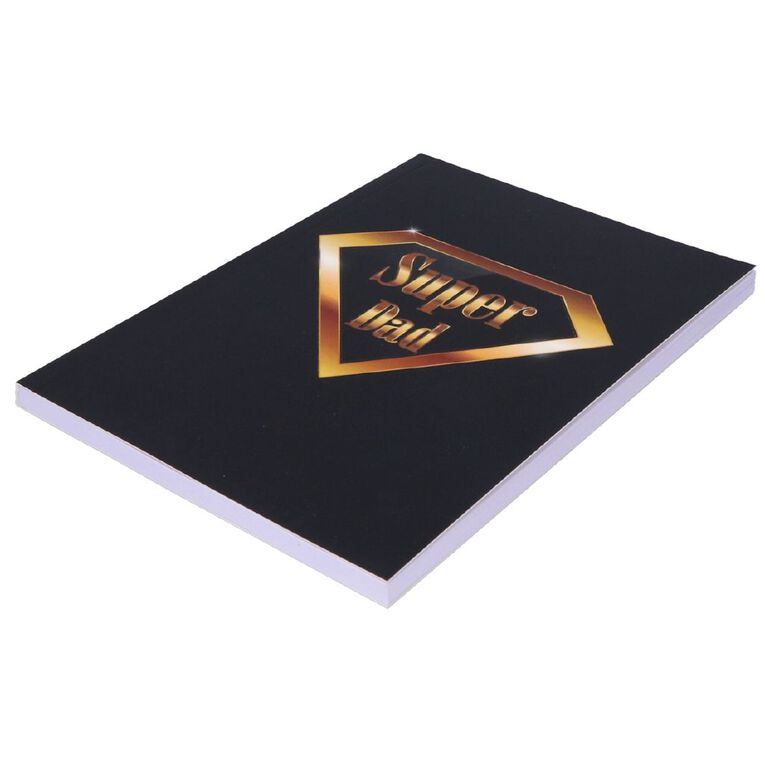 Uniti Stationery A5 Superdad Notebook, , hi-res