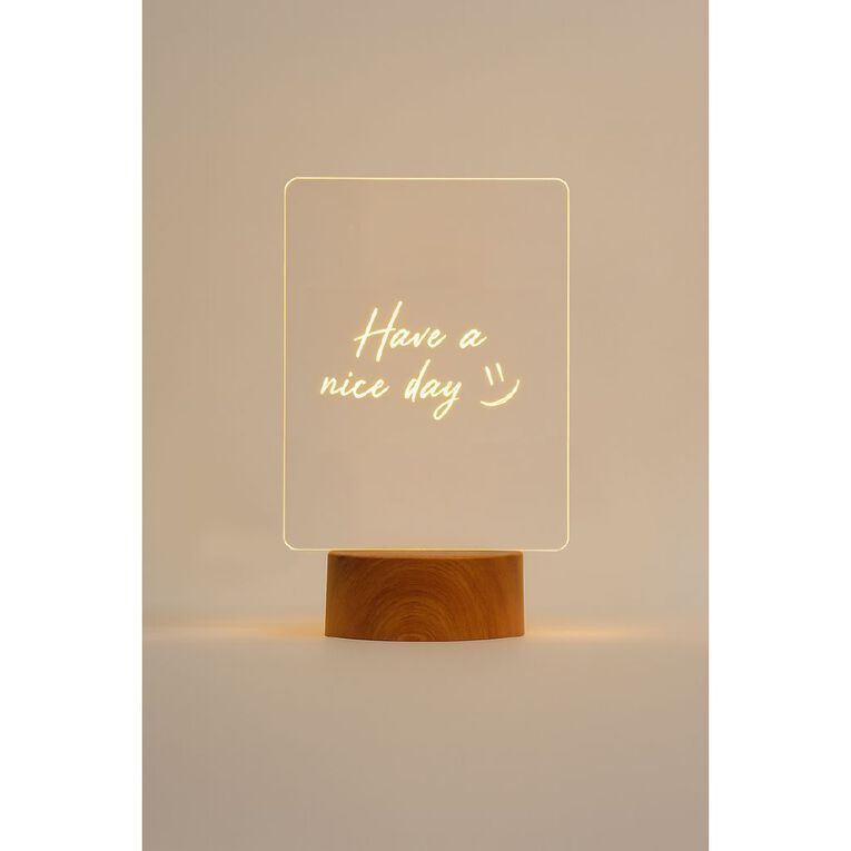 Living & Co LED Acrylic Scribble Light, , hi-res