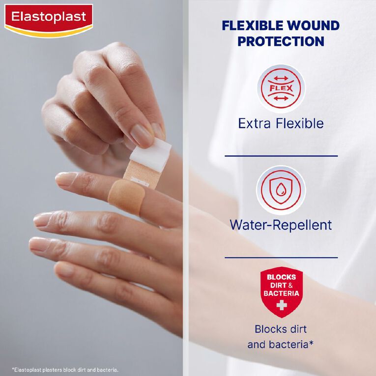 Elastoplast Fabric Flexible Strips 40 Pack, , hi-res
