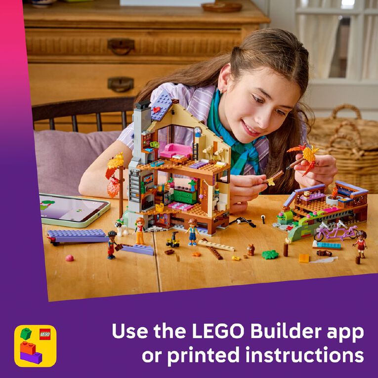 LEGO Friends Cozy Fall Forest Cabin 42705, , hi-res