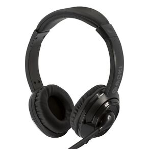 Moki USB Headphones With Boom Microphone