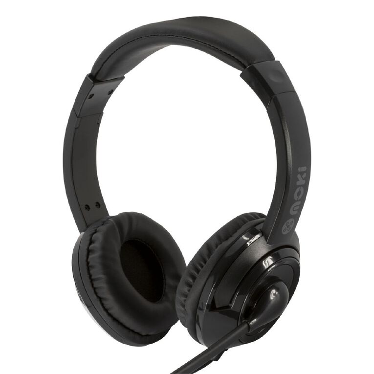 Moki USB Headphones With Boom Microphone, , hi-res