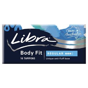 Libra Body Fit Regular Tampon 16 Pack