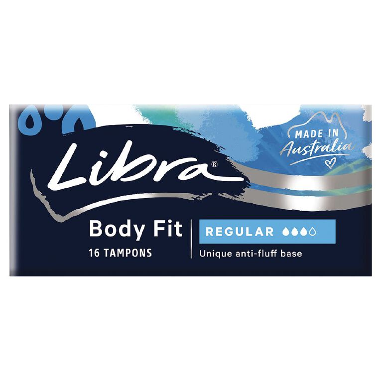 Libra Body Fit Regular Tampon 16 Pack, , hi-res