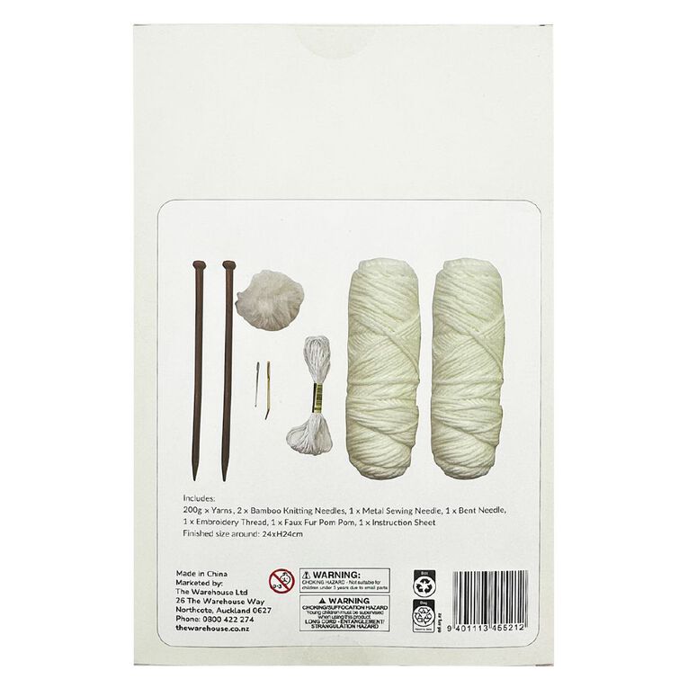 Uniti Knitting Kit Beanie, , hi-res