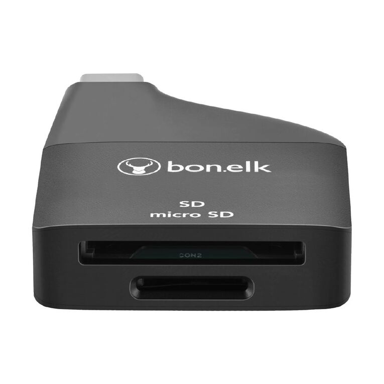 Bonelk USB-C to MicroSD/SD Adapter Black Black, , hi-res