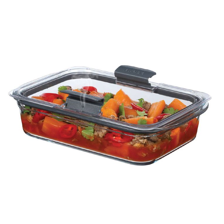 Sistema Brilliance Glass Large Rectangle 1.9L, , hi-res