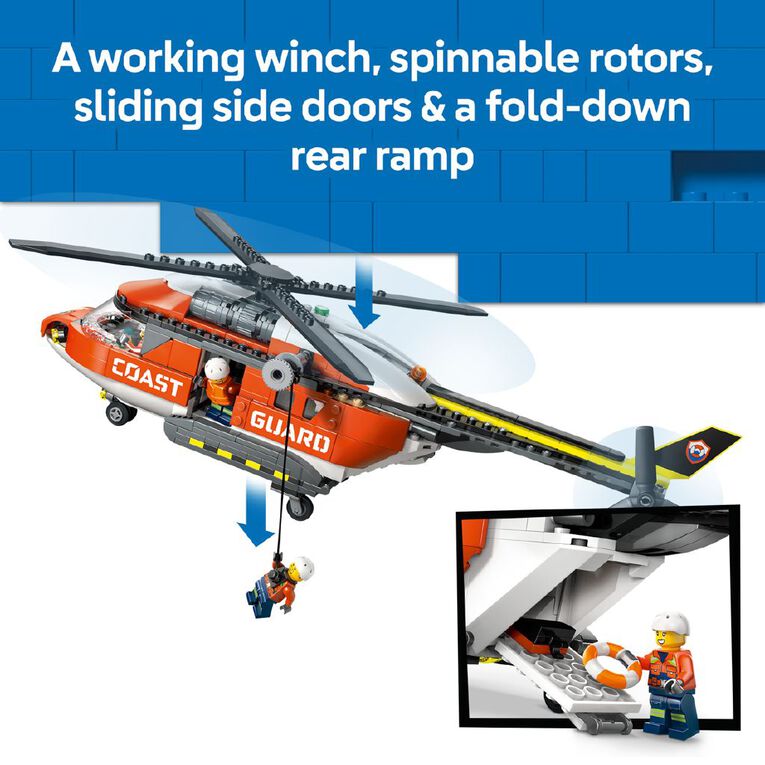 LEGO CITY Coast Guard Helicopter 60503, , hi-res