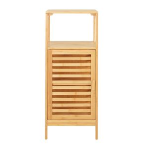 Living & Co Bamboo Single Storage Cabinet