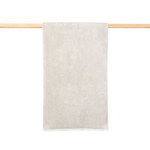 Living & Co Plush Plain Spa Towel Grey Light