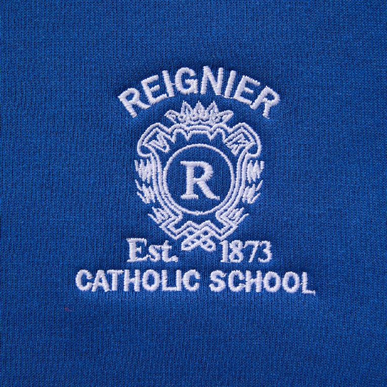 Schooltex Reignier Catholic School Sweatshirt with Embroidery, Royal, hi-res