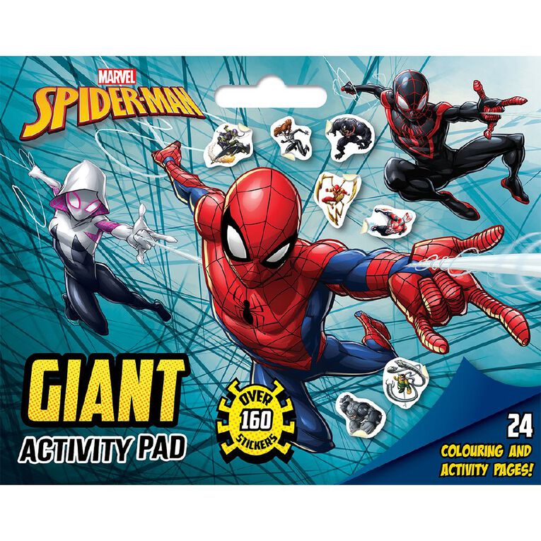 Marvel Spider-Man: Giant Activity Pad, , hi-res