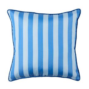 Living & Co Outdoor Cushion Stripes Blue 40cm x 40cm
