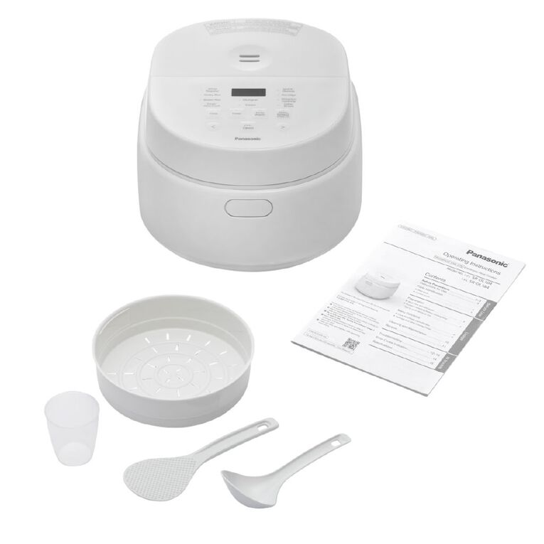 Panasonic 1L Multifunction Rice Cooker White SR-DL104WST, , hi-res