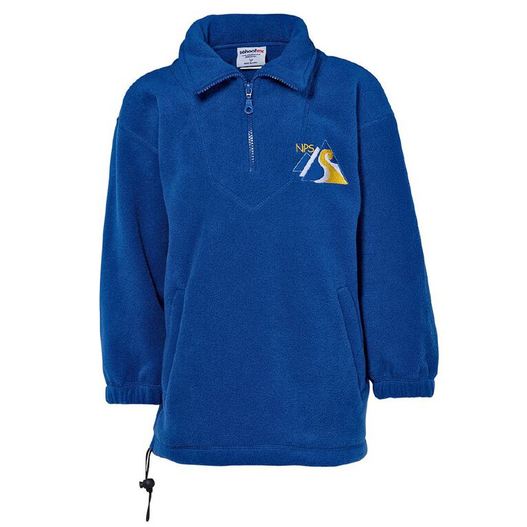 Schooltex National Park School Polar Fleece Top with Embroidery, Royal, hi-res