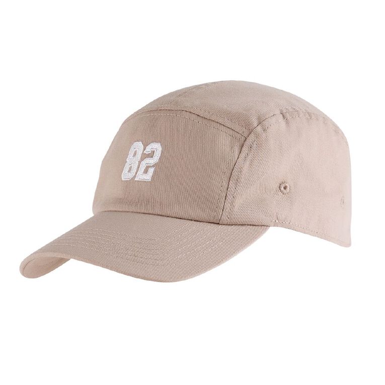 H&H Men's 5 Panel Cap, Brown Light, hi-res