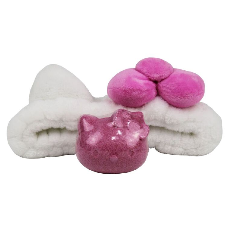 Hello Kitty Bath Fizzer and Headband Set, , hi-res