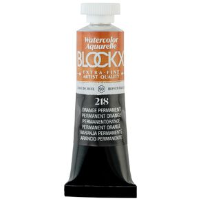 BLOCKX Watercolour Tube 15ml S3 218 Permanent Orange