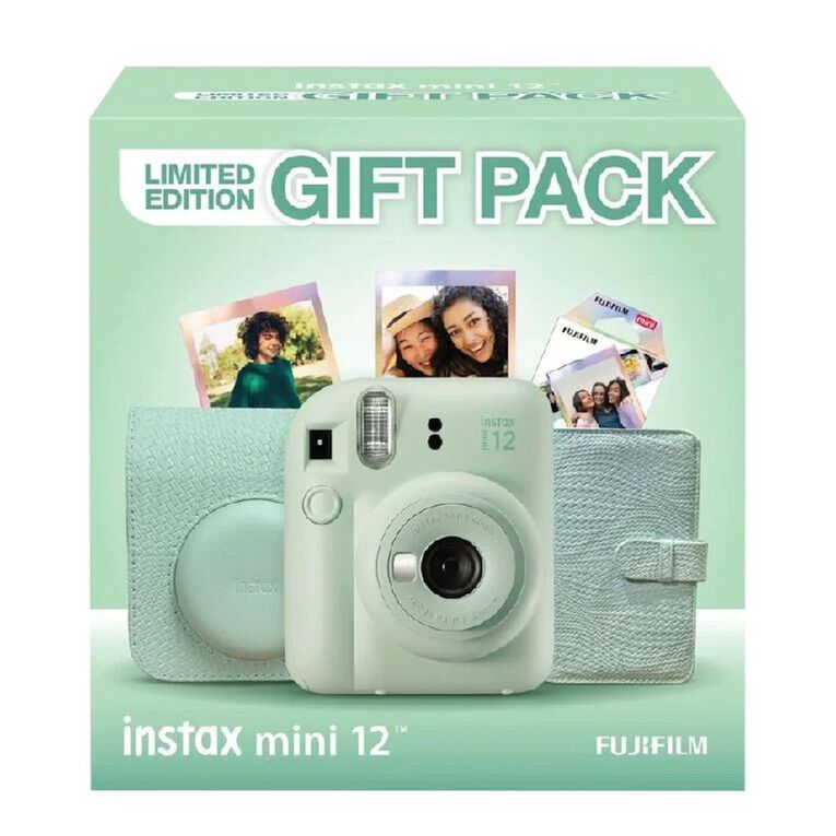 Fujifilm Instax Mini 12 Limited Edition Gift Pack Green 2025, , hi-res
