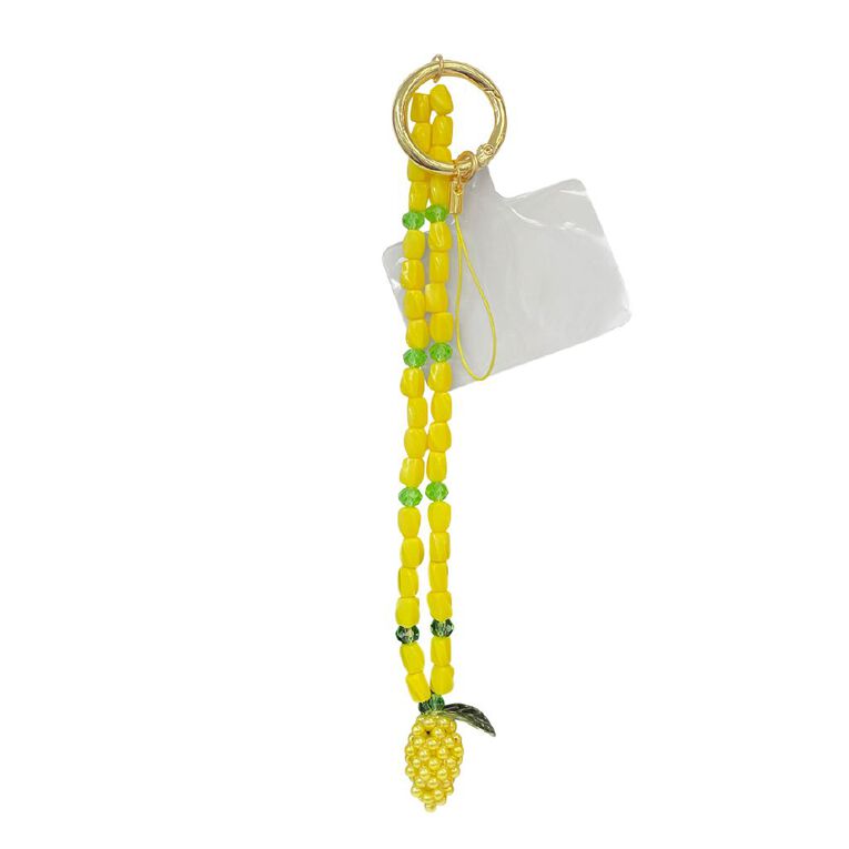 Lemon Phone Charm, , hi-res