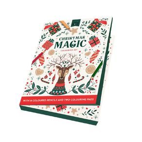 Christmas Magic Adult Colouring Set