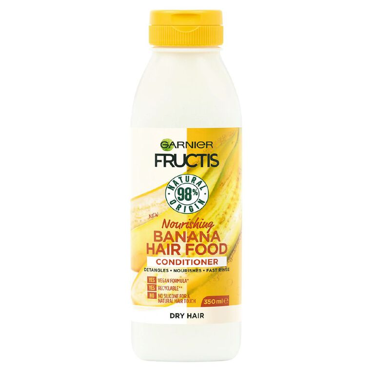 Garnier Fructis Hair Food Banana Conditioner 350ml, , hi-res