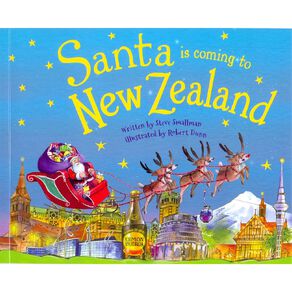Santa is Coming to New Zealand by Steven Smallman