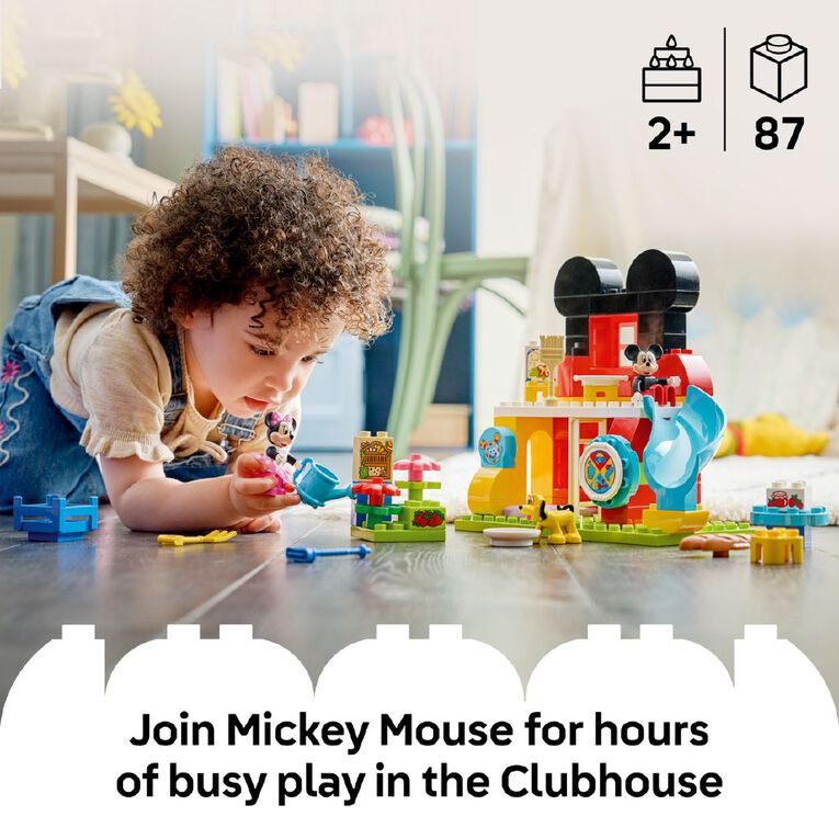 LEGO DUPLO Mickey Mouse Clubhouse with Minnie & Plu 10465, , hi-res