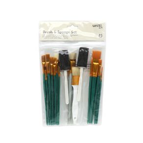 Uniti Brush & Sponge 25 Pack