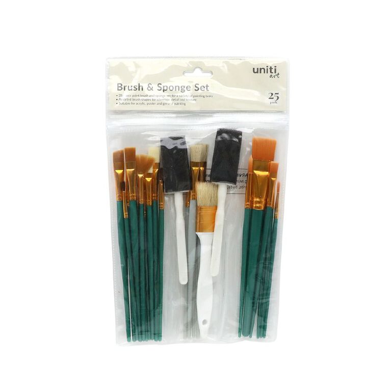 Uniti Brush & Sponge 25 Pack, , hi-res