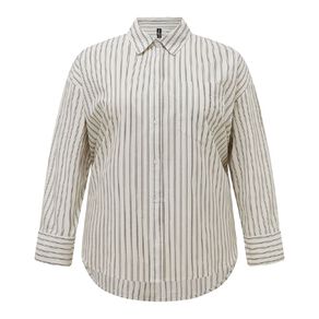 H&H Plus Women's Plus Everyday Cotton Shirt