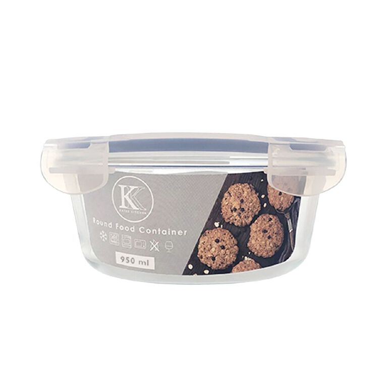 Kate's Kitchen Round Glass Container 950ml, , hi-res