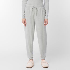 H&H Women's Brushed Knit Cuffed Lounge Pants