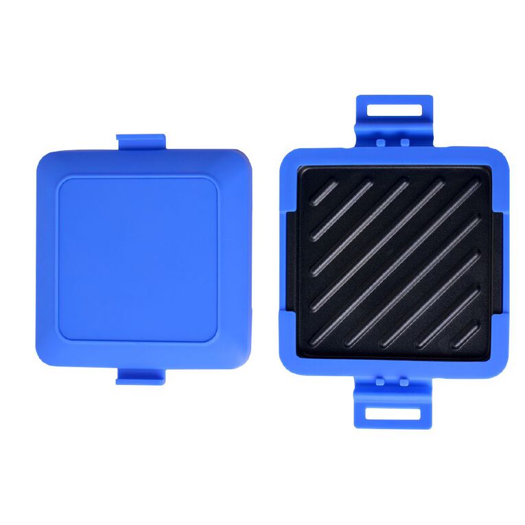 Living & Co Microwave Toasted Sandwich Maker Blue, , hi-res