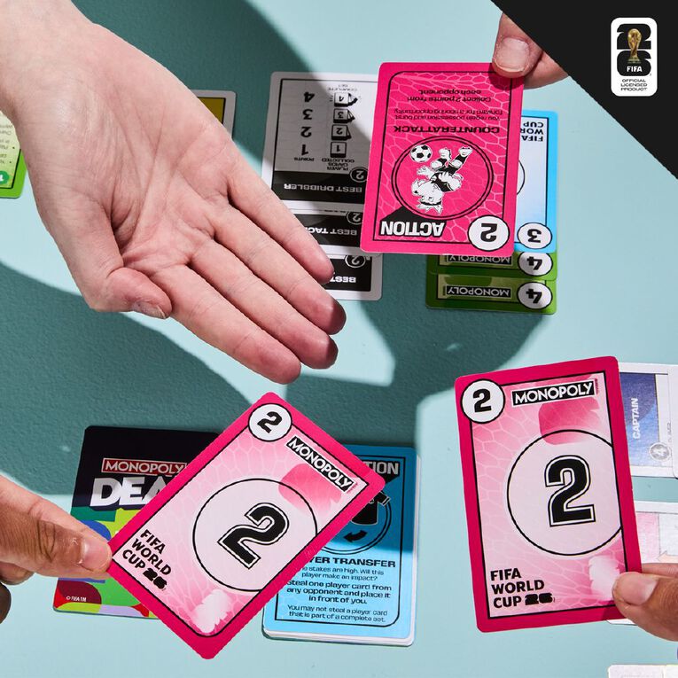 Hasbro Monopoly Deal FIFA Game, , hi-res