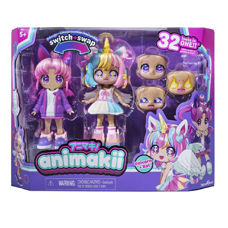 Animakii Doll Set Assorted, , hi-res