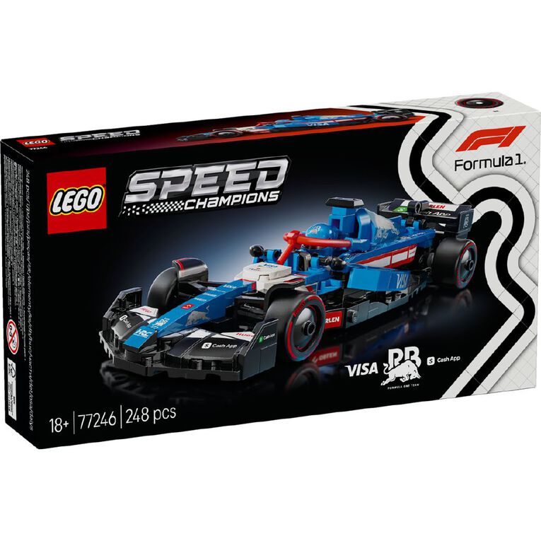 LEGO Speed Champions Visa Cash App RB VCARB 01 F1 Race Car 77246, , hi-res