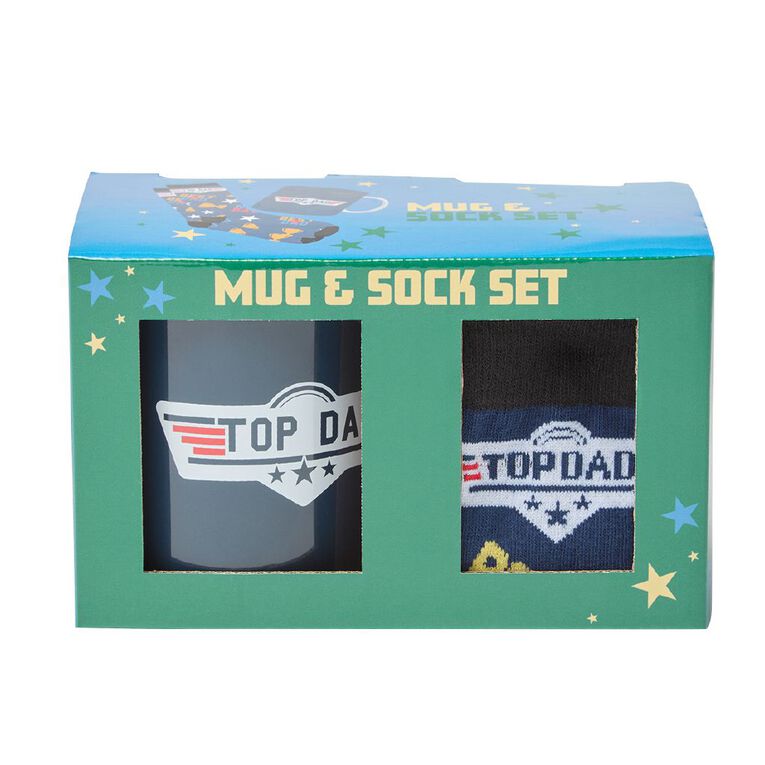 Fathers Day Mug and Sock Set - Top Dad, , hi-res