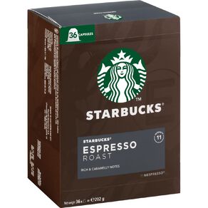 Starbucks Dark Espresso Raost Capsule 36 Pack