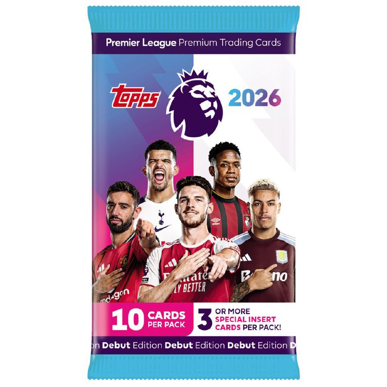 Topps 2026 Premier League Trading Card Starter Pack, , hi-res