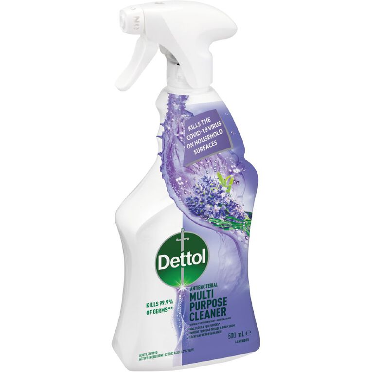 Dettol Multi-Purpose Cleaner Trigger Lavender 500ml, , hi-res
