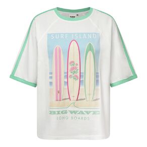 Glenn Jones Women's Ringer Tee