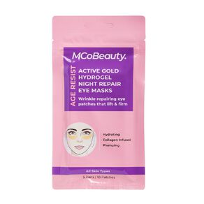 mcobeauty facial mask hydrogel age resist patches 5 pair
