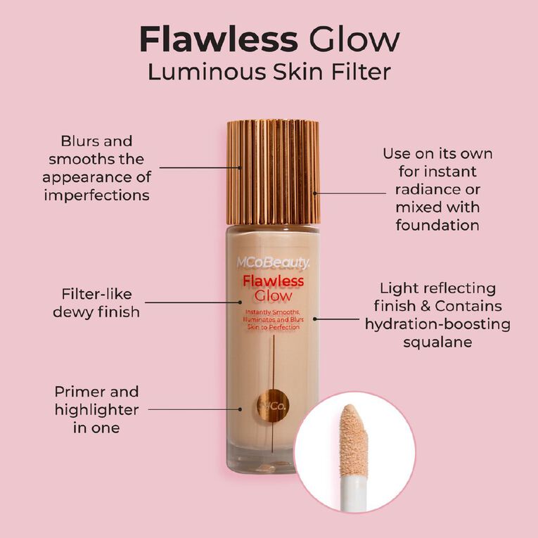 MCoBeauty Flawless Glow Luminous Skin Filter 3.5 Light Medium, , hi-res