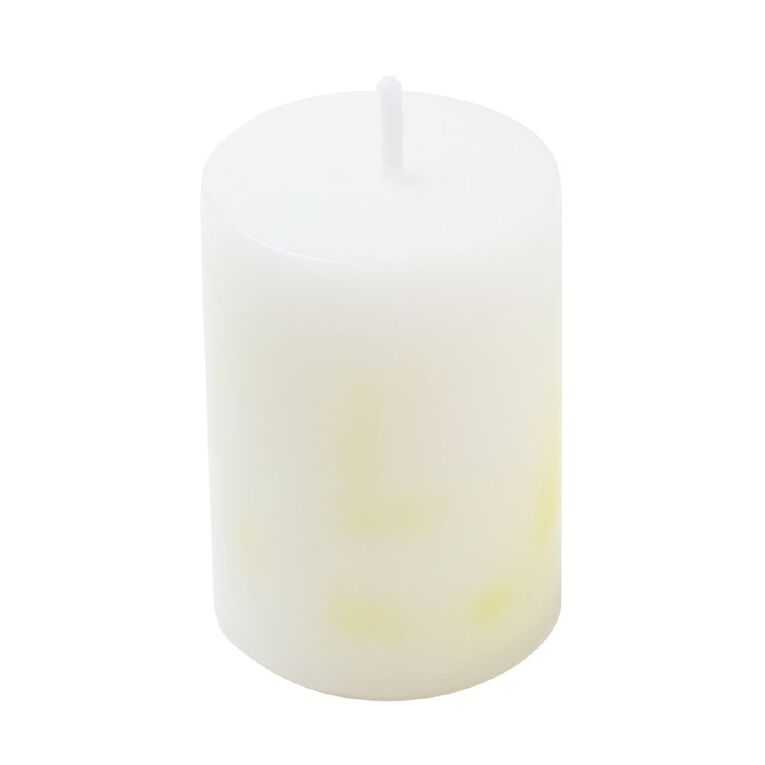 Waxworks Citronella Pillar Candle 10cm Assorted, , hi-res