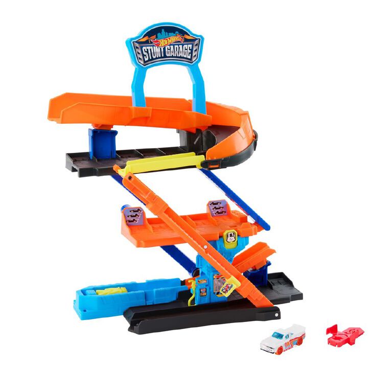 Hot Wheels City Transforming Stunt Garage, , hi-res