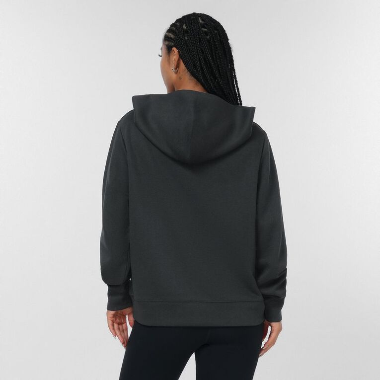 Active Intent Women's Zip-Thru Sweat, Black, hi-res