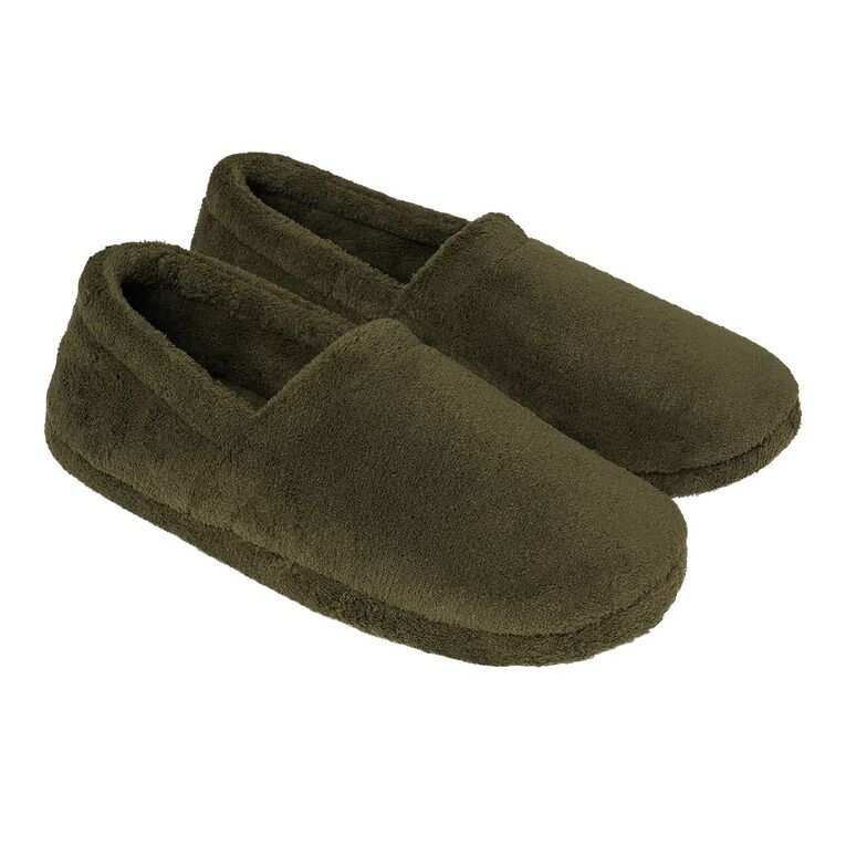 H&H Men's Raymond Slippers, Khaki, hi-res