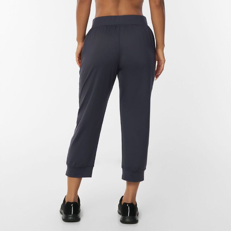 Active Intent Women's Cropped Joggers, Grey Mid, hi-res