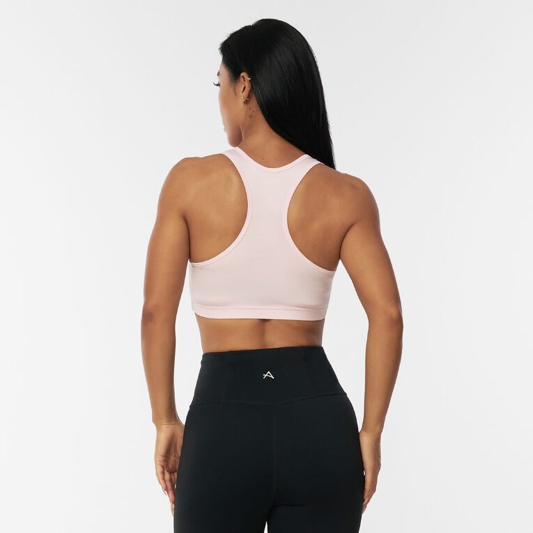 Active Intent Women's Active Plain Crop, Pink Light, hi-res